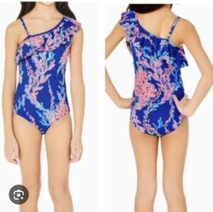 Lilly Pulitzer Girls Swimsuit Sz 8